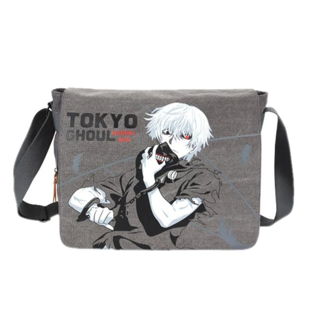 

Anime Tokyo Ghoul/Attack on Titan My Hero Academia Cartoon Messenger School Bag Satchel women single shoulder bags