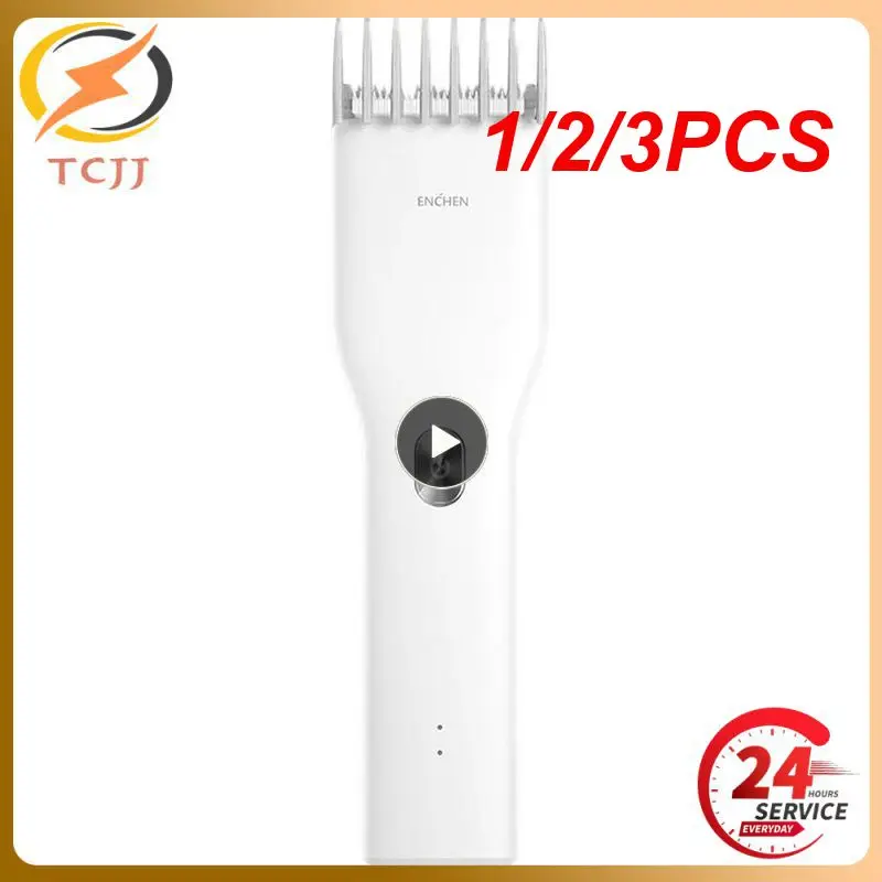 

1/2/3PCS Professional Electric Hair Clippers Haircut Men Trimmers Adult Kinds Cordless Rechargeable Hair Cutter Machine