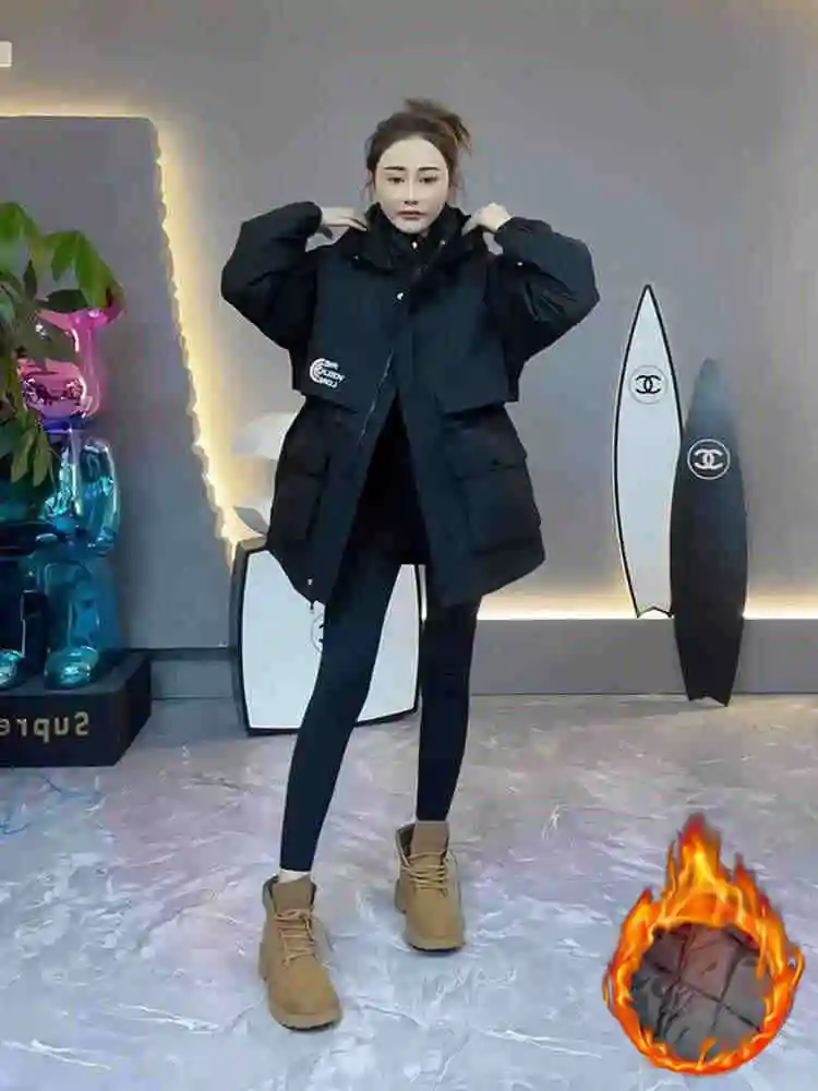 Популярная верхняя одежда этого года для женщин 2024 популярная осенне-зимняя