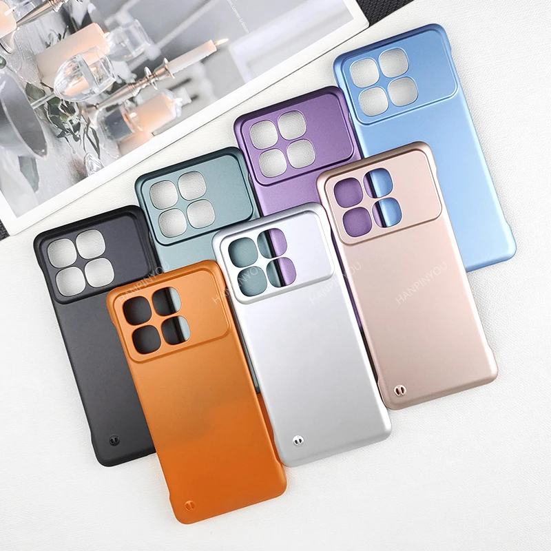 Роскошные Чехлы для Xiaomi Redmi K70 K60 K50 Ultra Pro K70E Gaming K70Pro Жесткий Чехол ПК с защитой от