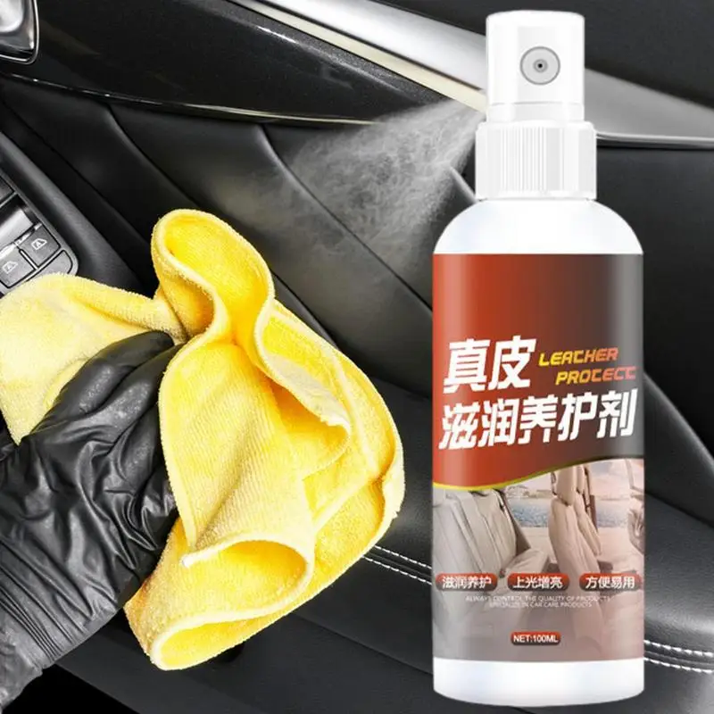 

Car Leather Cleaner Auto Leather Conditioner Car Wash Kit Easily Cleans And Protects All Interior Surfaces With No Scratches Or