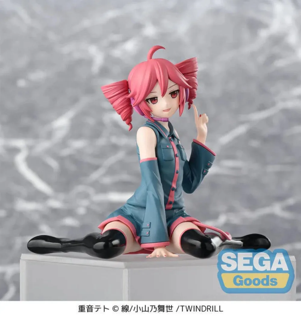 Фото 【JM】100% Оригинальная фигурка Sega Fave Premium Chokonose Utau Kasane Teto из коллекционной серии, модель для декора, в наличии №2