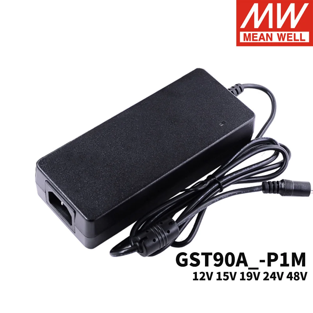 Адаптер Mean Well GST90A P1M 90 Вт 220 В переменного тока в постоянный ток 12 15 19 24 48
