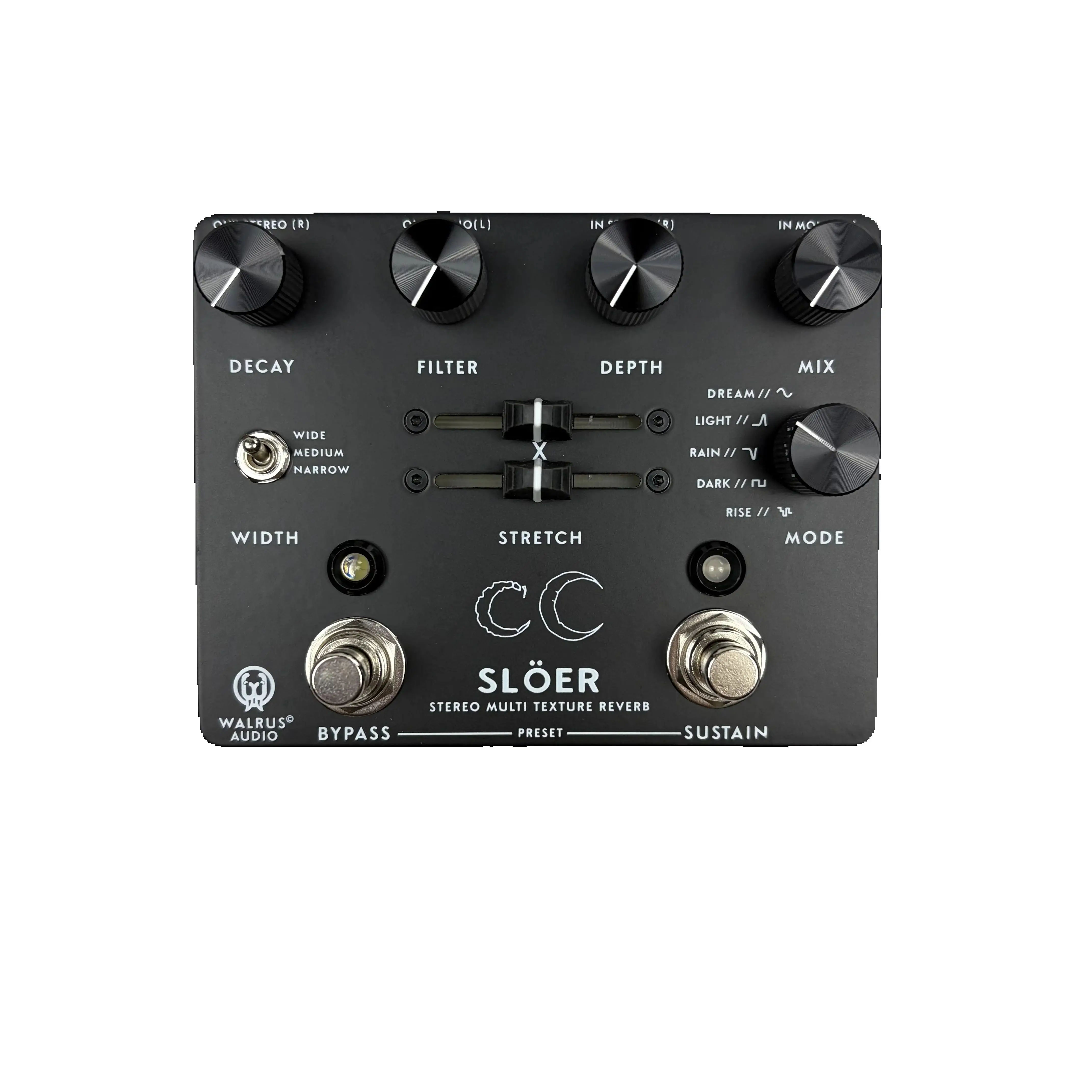 Фото Новинка: Гитарный эффект-процессор REVERB SLOER, педаль реверберации SLOER REVERB №3
