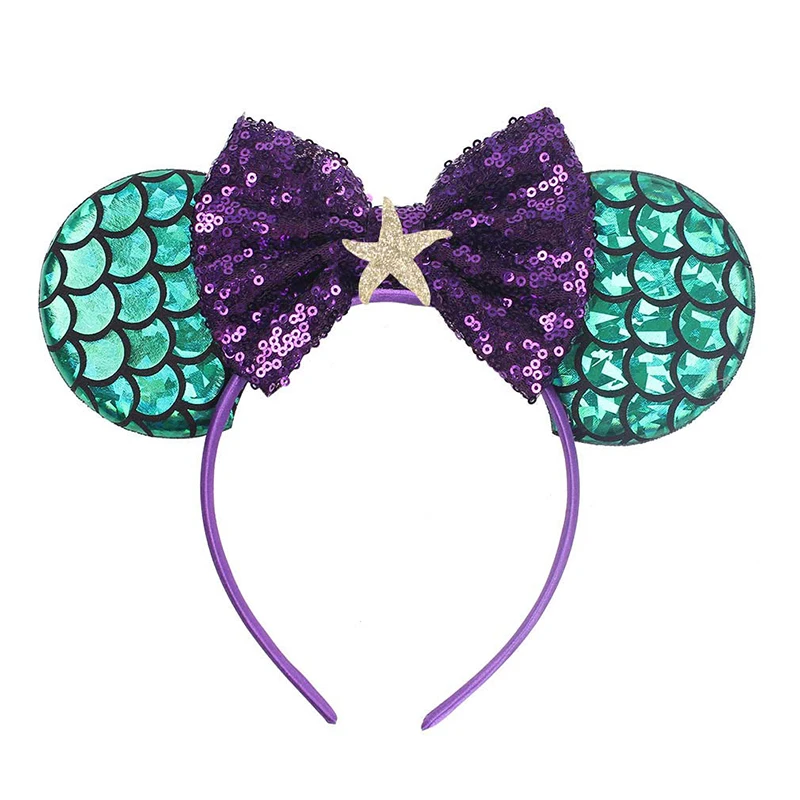 Повязка на голову с ушками диснеевских мышей для маленьких девочек повязка