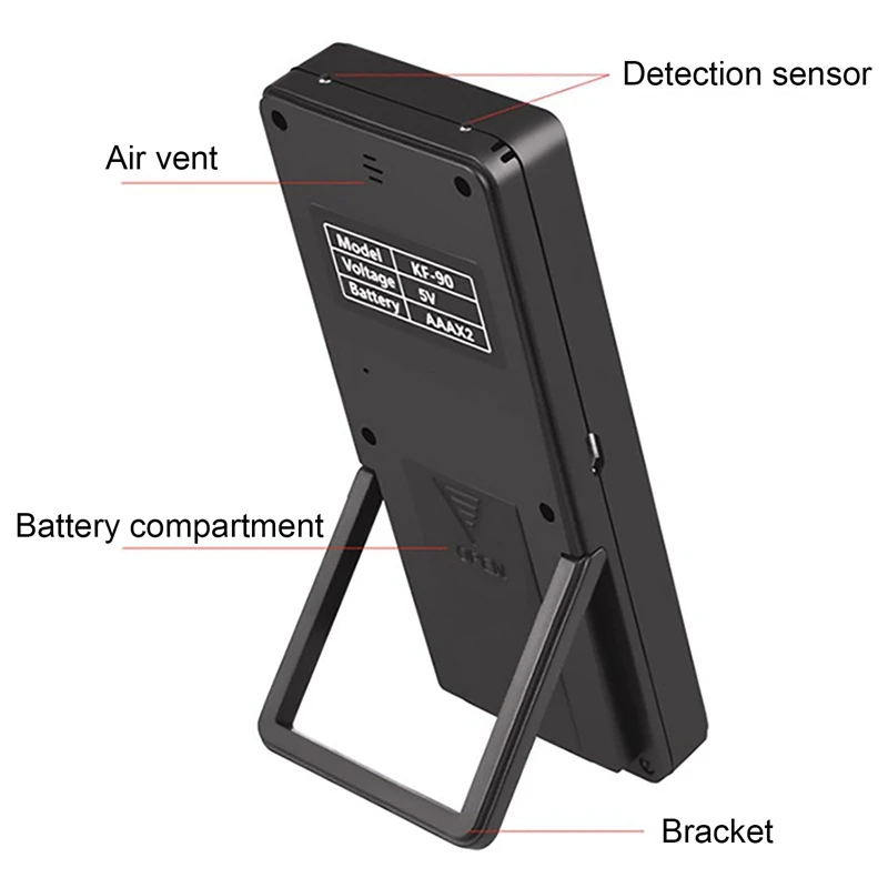 Digital Ultraviolet Radiation Detector UV UVI Meter Dosimeter Tester With Temperature Display For Home Outdoor |