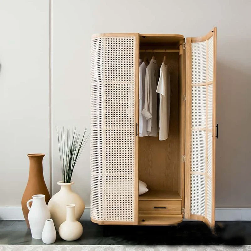 Шкаф из цельного дерева скандинавский модный простой высококачественный