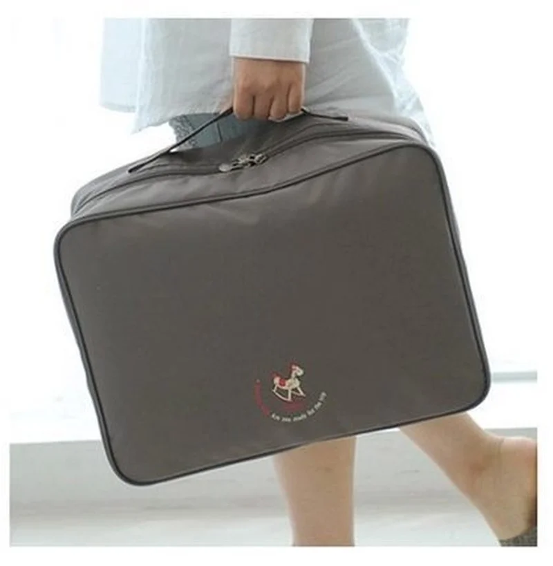 Fashion Travel Bags WaterProof Travel Vacation Large Capacity Luggage Bags Women Nylon Folding Bag Travel Cubes Handbags