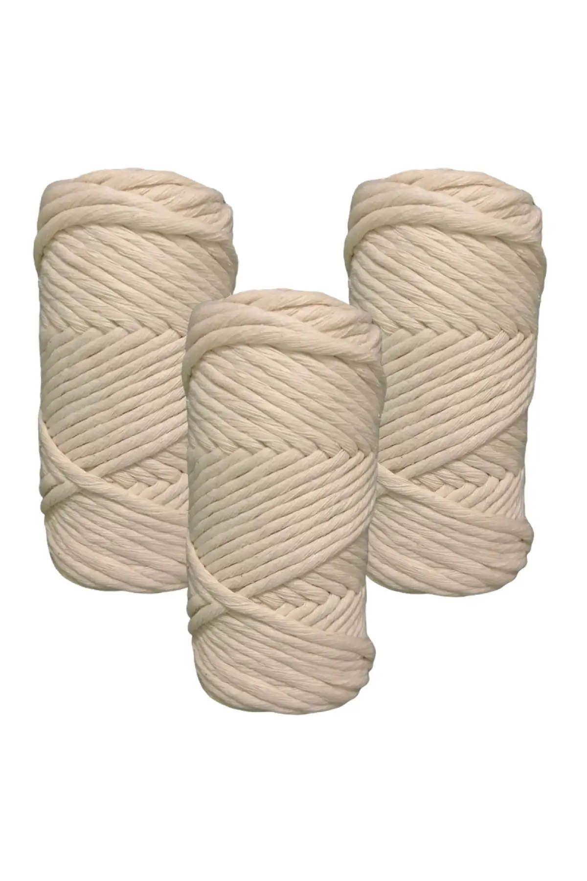 

Scannable Macrame Rope Color: Cream 1 Pcs Weight: 250 g