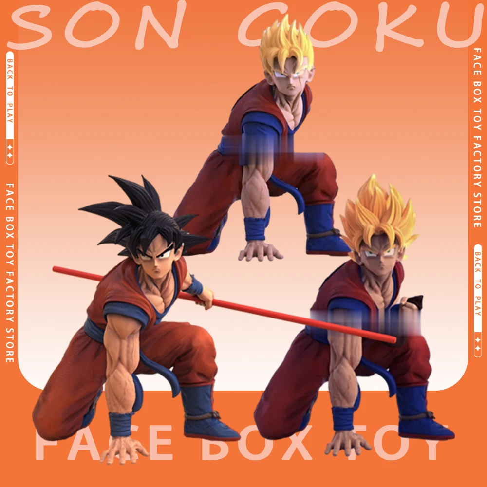 

Dragon Ball Anime Figures Son Goku Action Figurine Super Saiyan Son Gohan Figure Pvc Statue Model Ornaments Decoration Toys Gift