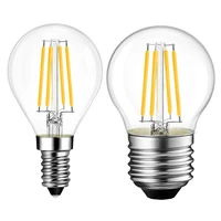 6 pcs e27 e14 4w 6w gold lamp dimmable filament bulb 220v e14 e27 edison retro light bulbs 2700k 3000k string bulb vintage decor