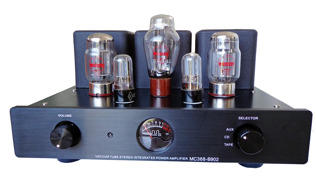 

Meixing MingDa MC368-B902 KT88 EL34 Tube Amp HIFI EXQUIS Integrated Single-Ended Lamp Amplifier with Remote