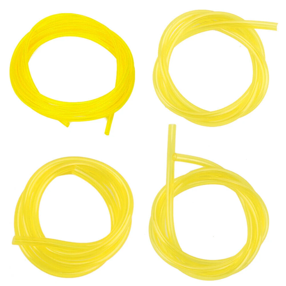 

4pcs/set Air Fuel Line Hose Yellow 16Ft Fuel Tube For 2 Cycle Small Engine Chiansaw Lawn Mower Replace Trimmer Fuel Line Hose