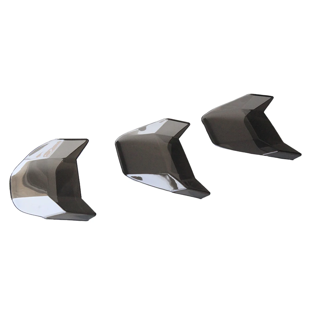 

6Pcs Smoked Black Tail Light Lamp Cover Guard Trim For Ford Mustang 2018+ Accessories Turn Signal Brake Light Cover Shell