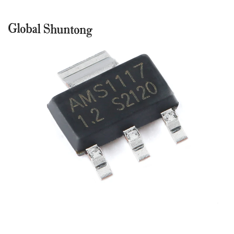 

10Pcs AMS1117 Series AMS1117-1.2 AMS1117-1.5 AMS1117-1.8 AMS1117-2.5 AMS1117-3.3 AMS1117-5.0 SOT223