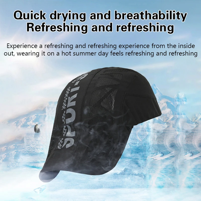 Летняя мужская и женская быстросохнущая бейсбольная кепка для гольфа вождения