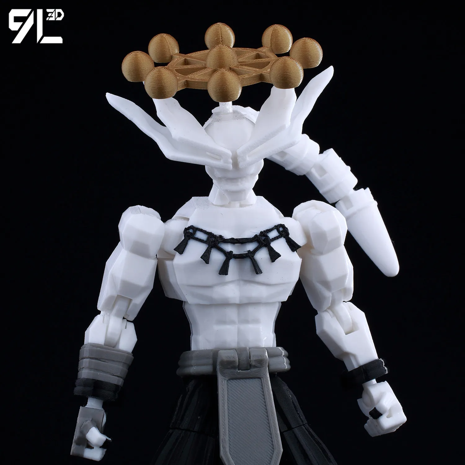 Фото ​ Коллекционная фигурка 9L3D Lucky13 Gojo Sukuna Jujutsu Fushiguro Toji Gojo Satoru Action Figure Dummy13 T13 Multi-Jointed Titan13 №5