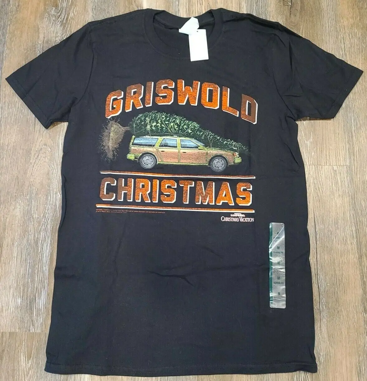 Мужская футболка для рождественских каникул средний вес