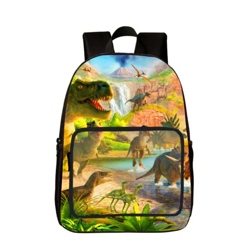 

Animal Dinosaur Children's Backpack 16 inch 3D Printing Tyrannosaurus Rex Primary School Laptop Boys and Girls Gift Ventilat Bag
