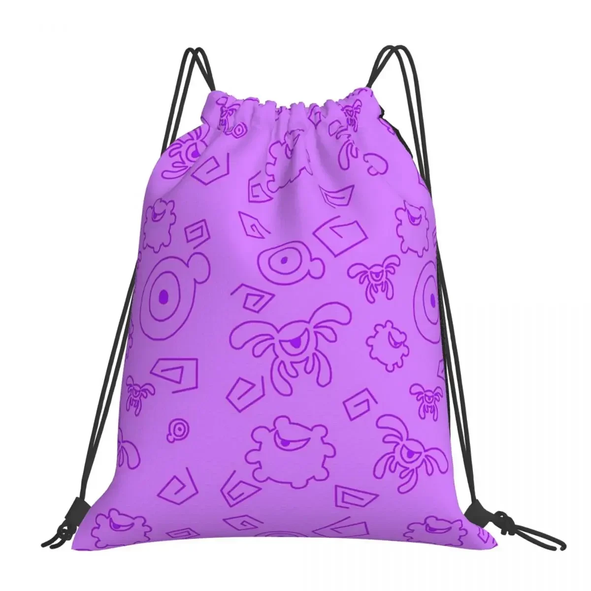 

Рюкзаки с фантомным рисунком животных (фиолетовый), портативные сумки на шнурке, пакет с кулиской, карманная сумка для обуви, сумки для книг для путешествий