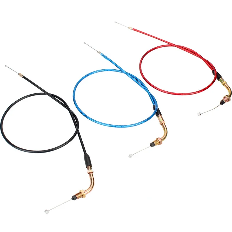 Кабель дроссельной заслонки 86 см для мотоцикла-внедорожника, подходит для 4-х тактных велосипедов 49cc 50cc 70cc90cc 110cc, большинство китайских импортных мотоциклов-внедорожников