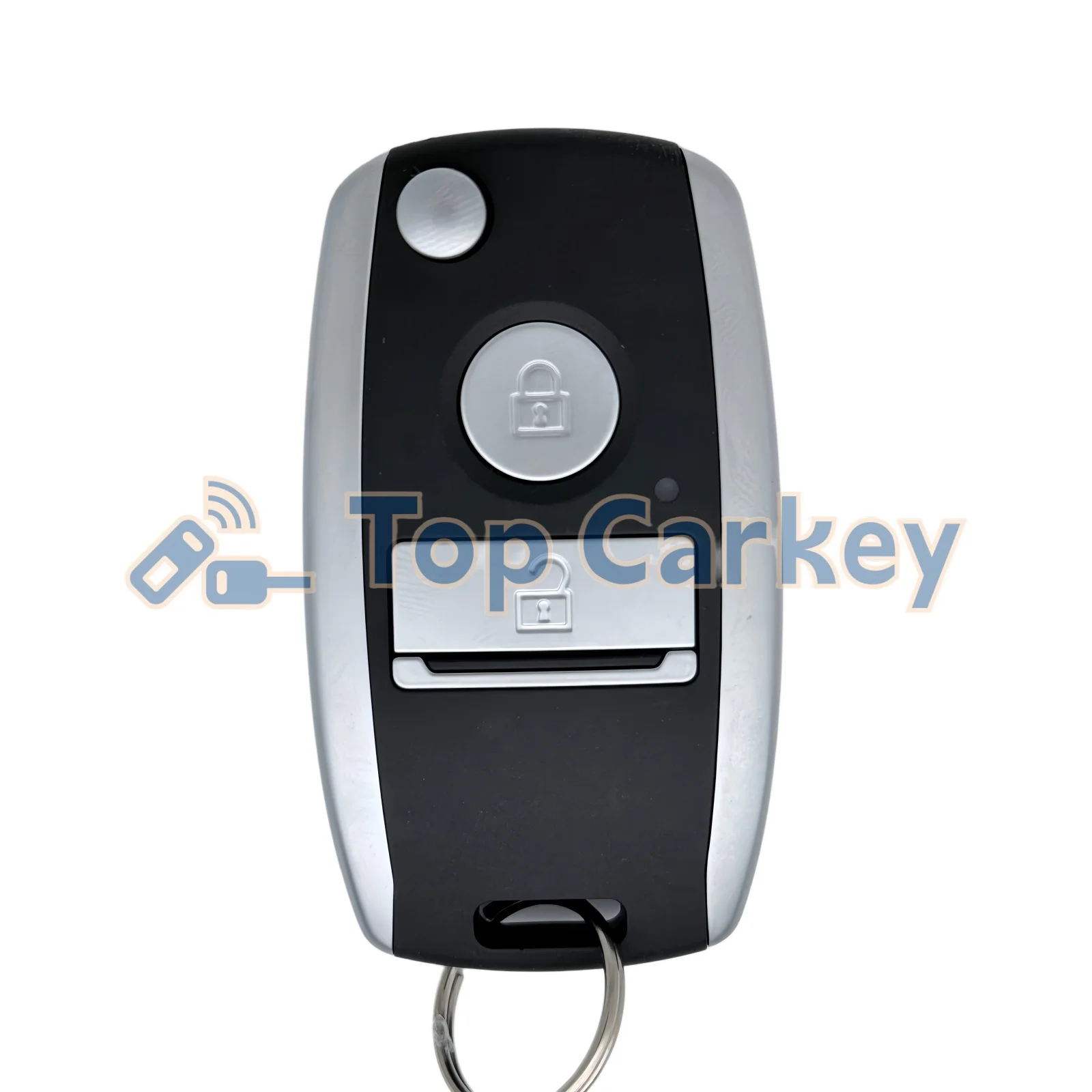 Фото Оригинальный выкидной ключ-пульт TopCarkey K32551A 433 МГц для Dongfeng DFAC Dolika D5 D6 Captain K6 K7 T3 T5 Yufeng V9 E-Travel №2