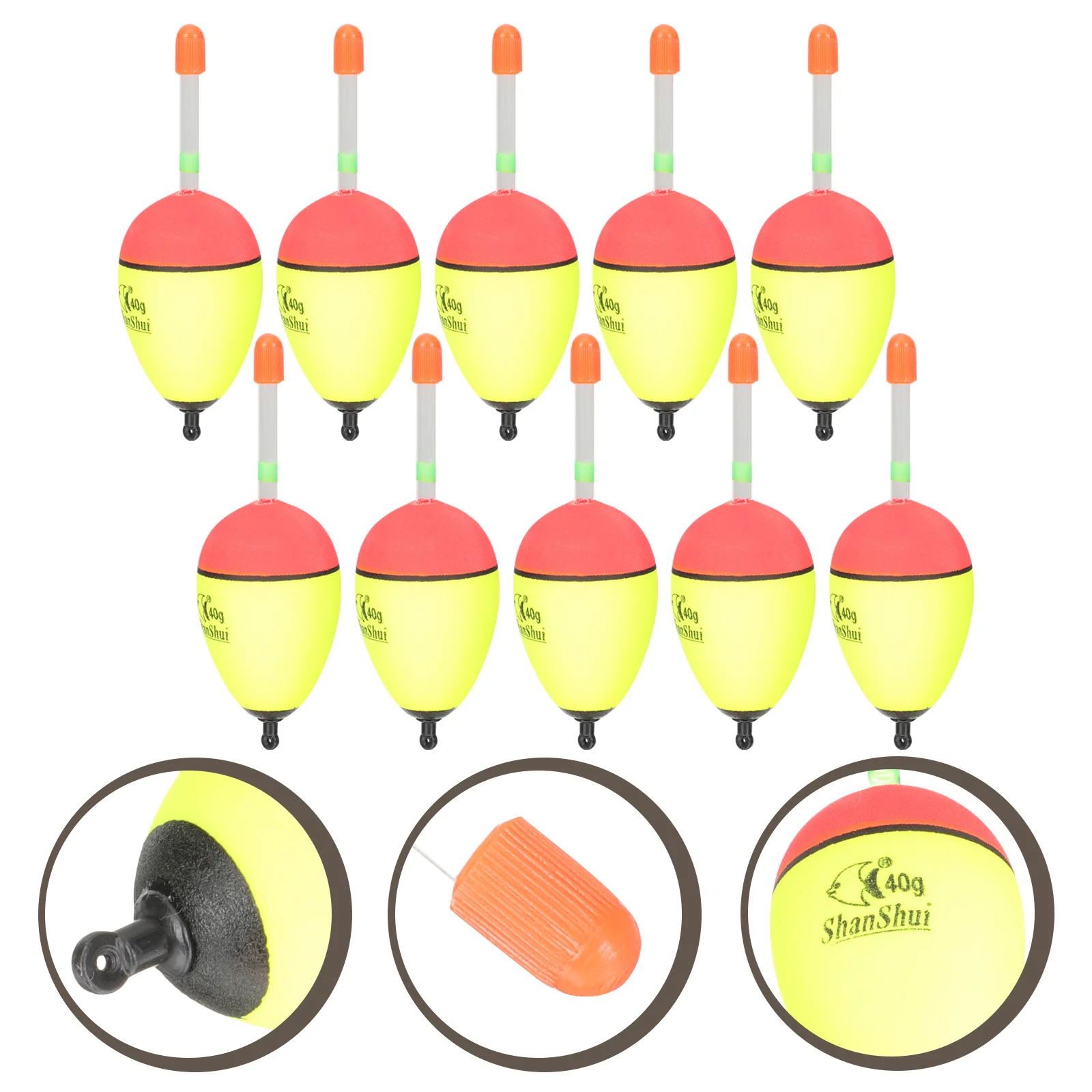 

Floats Bobbersfloat Tackletool Bobber Pot Crab Accessories Floating Lure Pegbuoy Sea Unweighted Fly Suppliesrig Carp Boobber