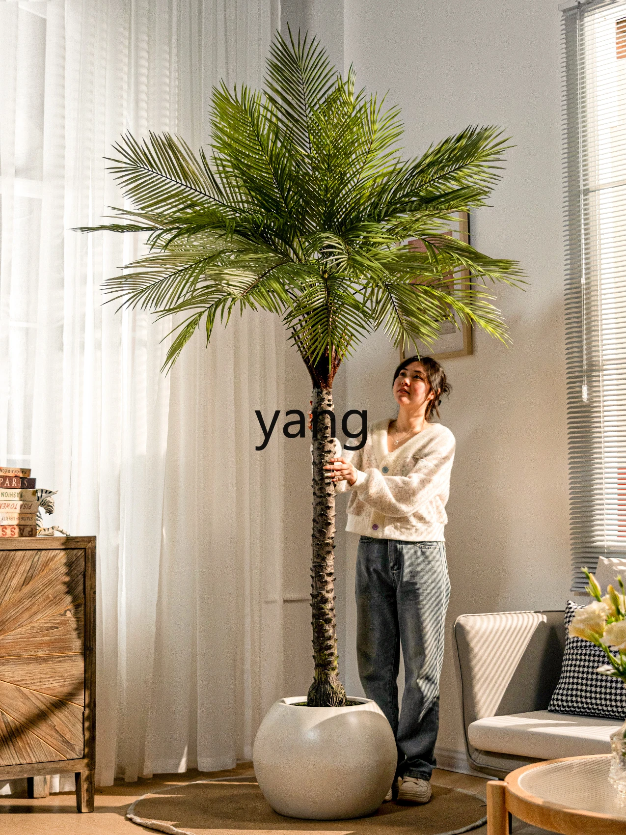 Высококачественное имитационное искусственное дерево CX шип Подсолнух пальма