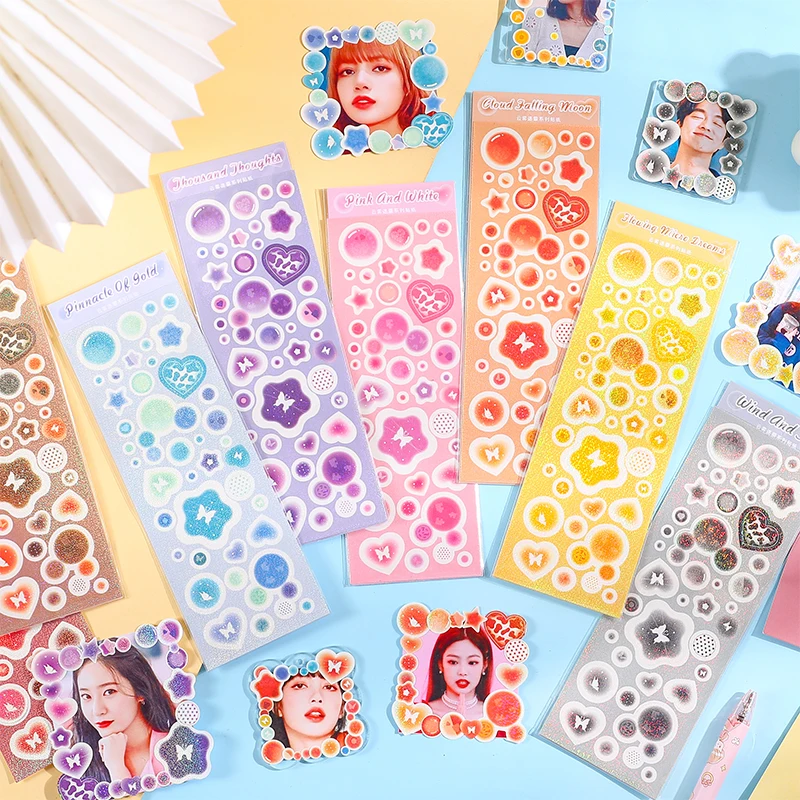 

24packs/LOT misty and misty series cute lovely decorative art paper sticker
