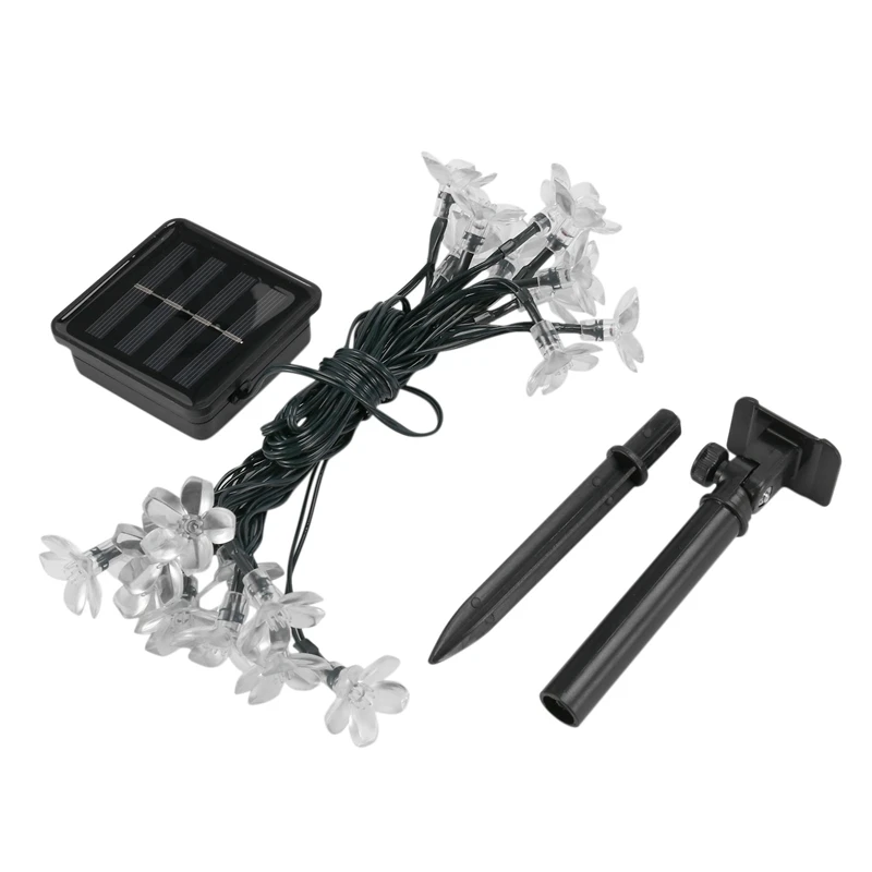 

Cherry Blossom Pendant LED Solar String Lights Solar String Lights Garden For Patio Yard Color