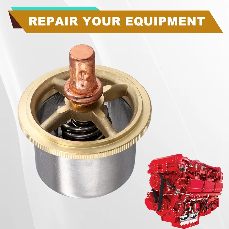 4065566 115 ° F Термостат для двигателя Cummins QSK60 G4 3651379 4000854