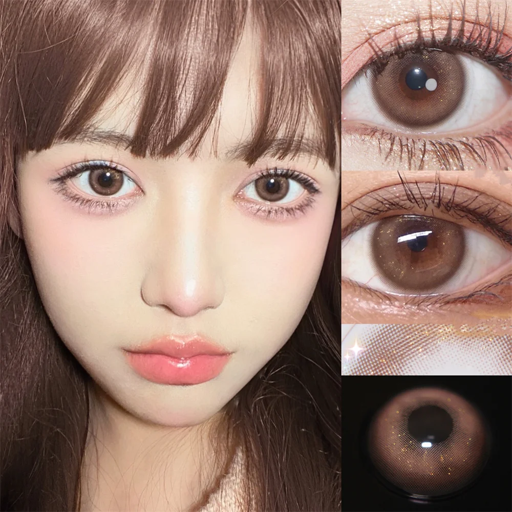 Каштановые орехи коричневые сумасшедшие маленькие красивые зрачки Цветные