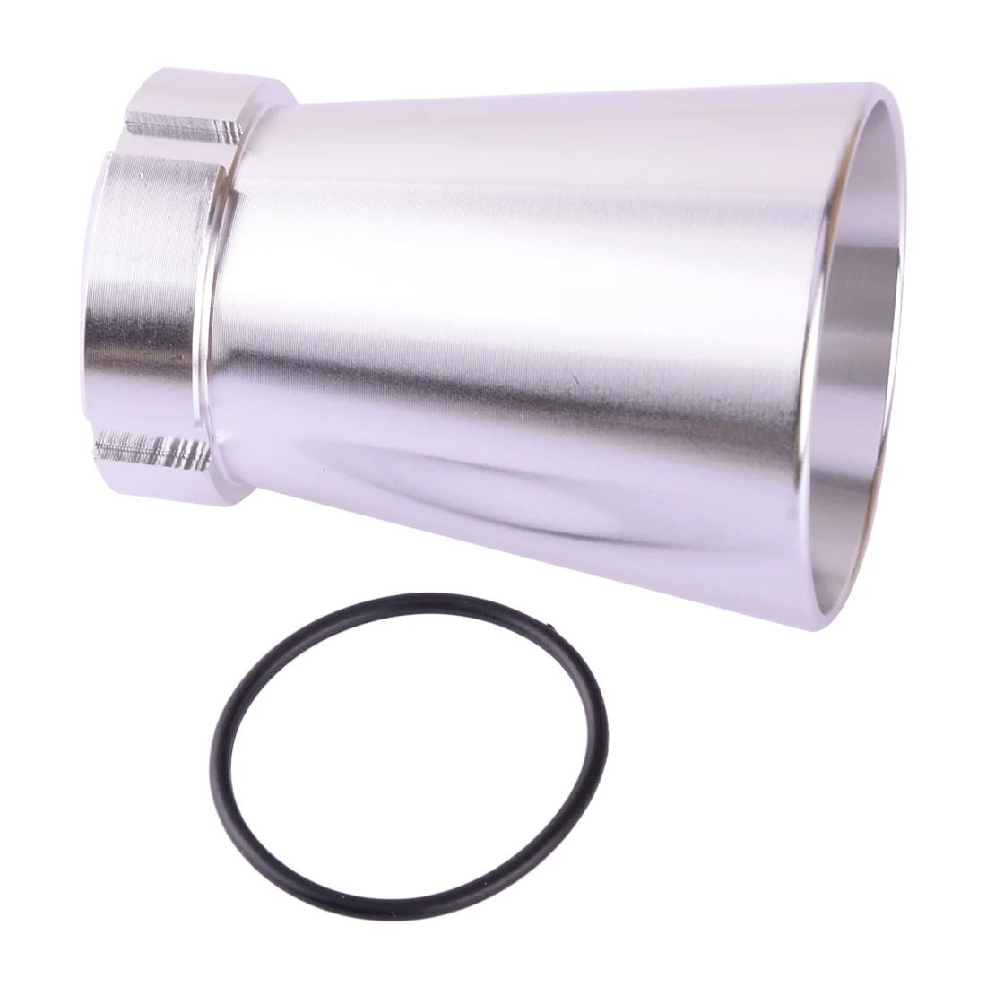 

DWCX Motorcycle Carburetor 32mm Air Filter Cup Velocity Stack Fit for Dellorto PHBG UB Silver