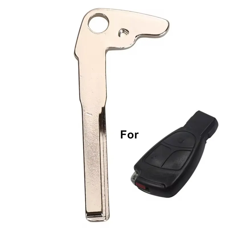 

5 шт./партия, запасные лезвия для автомобильного ключа Mercedes Benz 2008 E300 C200 C300 S350 S300 S500