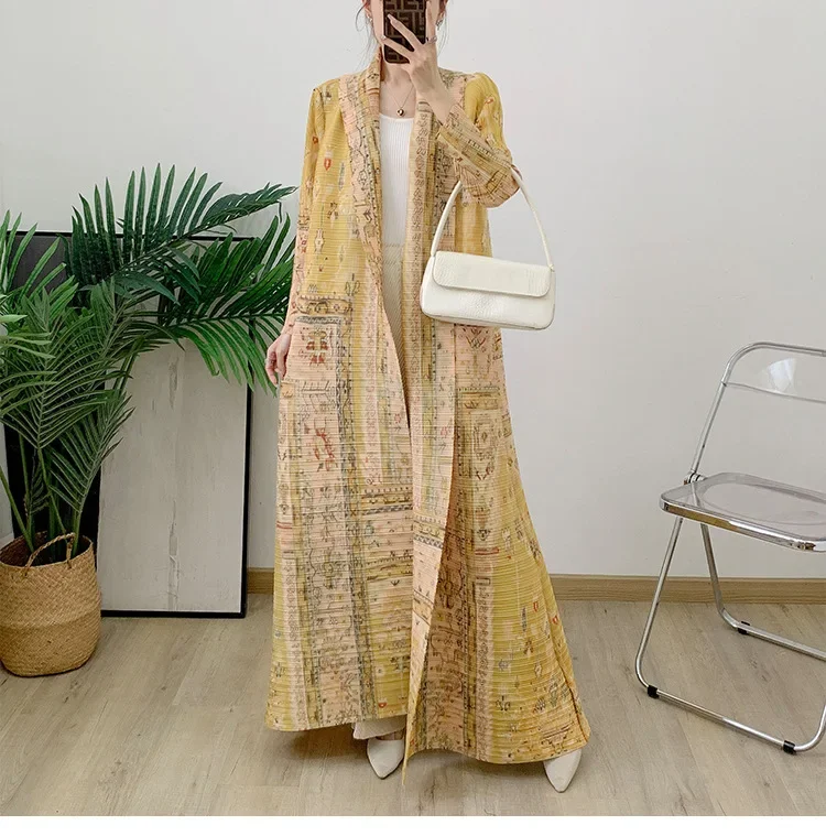 Женская плиссированная одежда миаке в мусульманском стиле современная модная