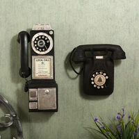 european style wall hanging originality home furnishing wall decoration cafe shop lazy neck phone holder store display