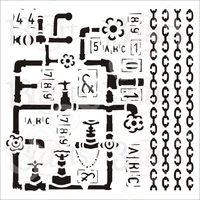 2022 newpipes and chainmetal cutting stencil scrapbooking diy decoration craft embossing