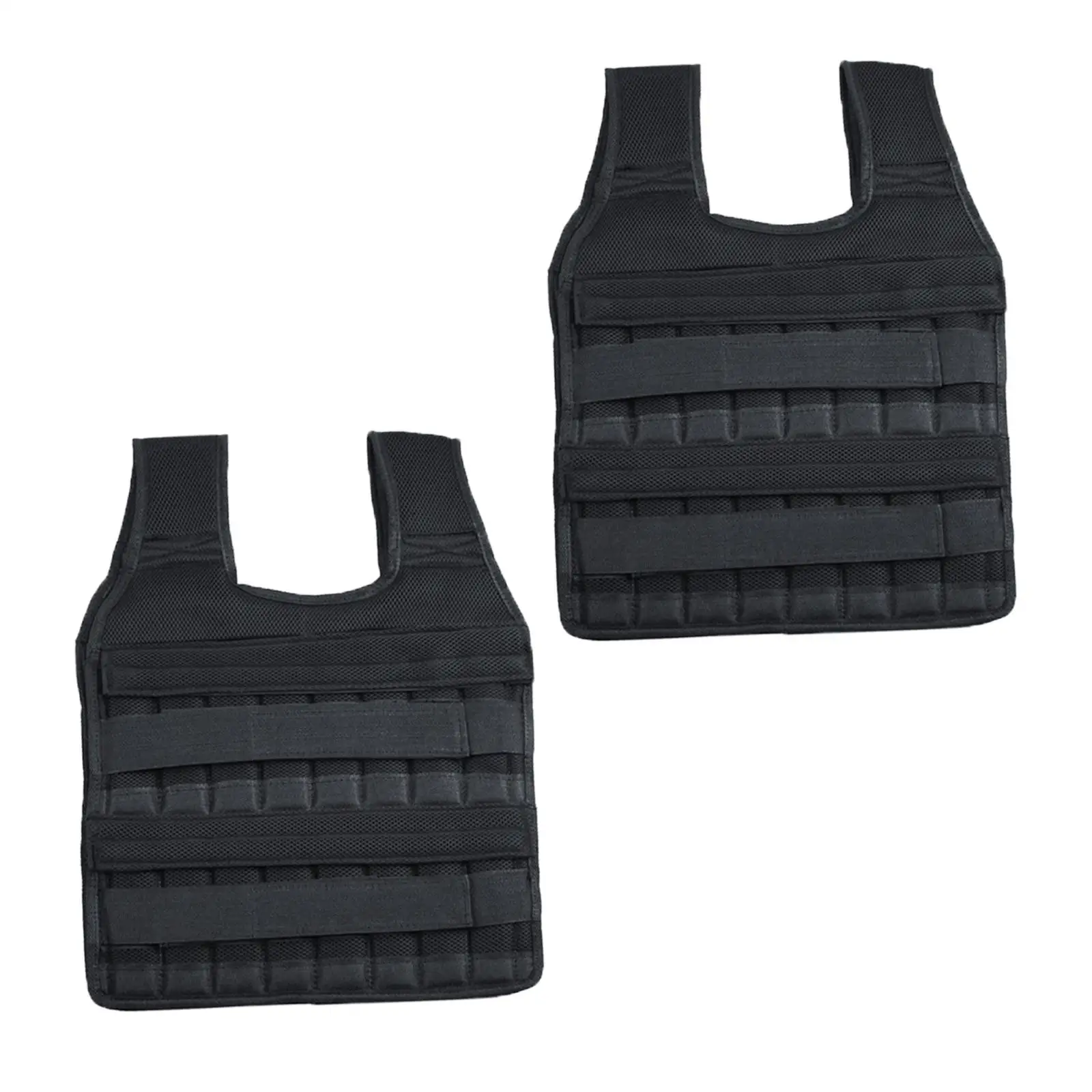 

Weight Vest Breathable Clothing Waistcoat Adjustable Jacket for Running Gym Boxing Training Men and Women