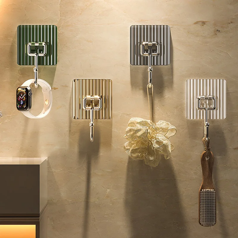 

Acrylic Wall Hanging Hook, Strong Self-adhesive Hook, Bathroom Towel Hanging, Large-sized Transparent Adhesive Hook