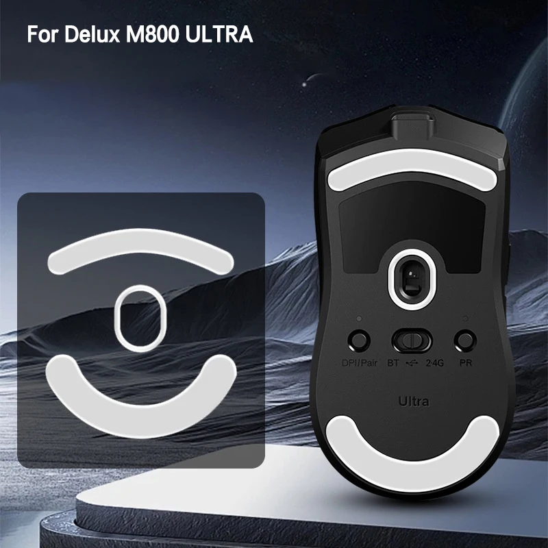 1 комплект противоскользящие коньки для мыши версия ICE наклейка ног коврик Delux M800