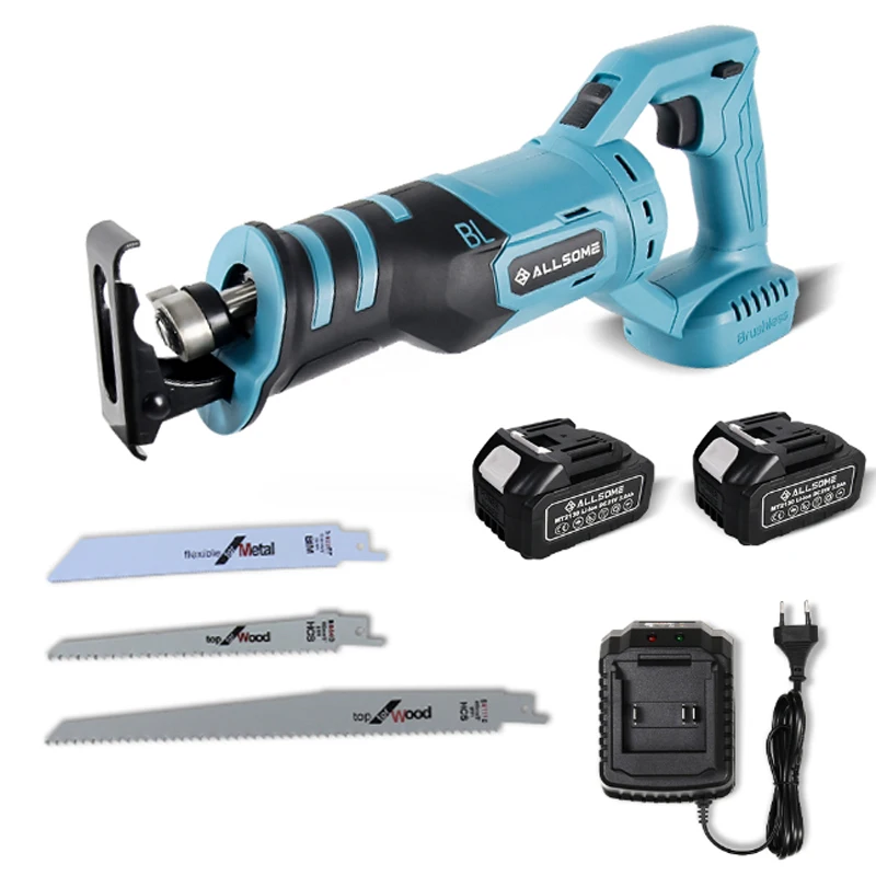 Беспроводная сабельная пила с аккумулятором 3,0 Ач 21 в, электрические сабельные пилы для деревьев, металла