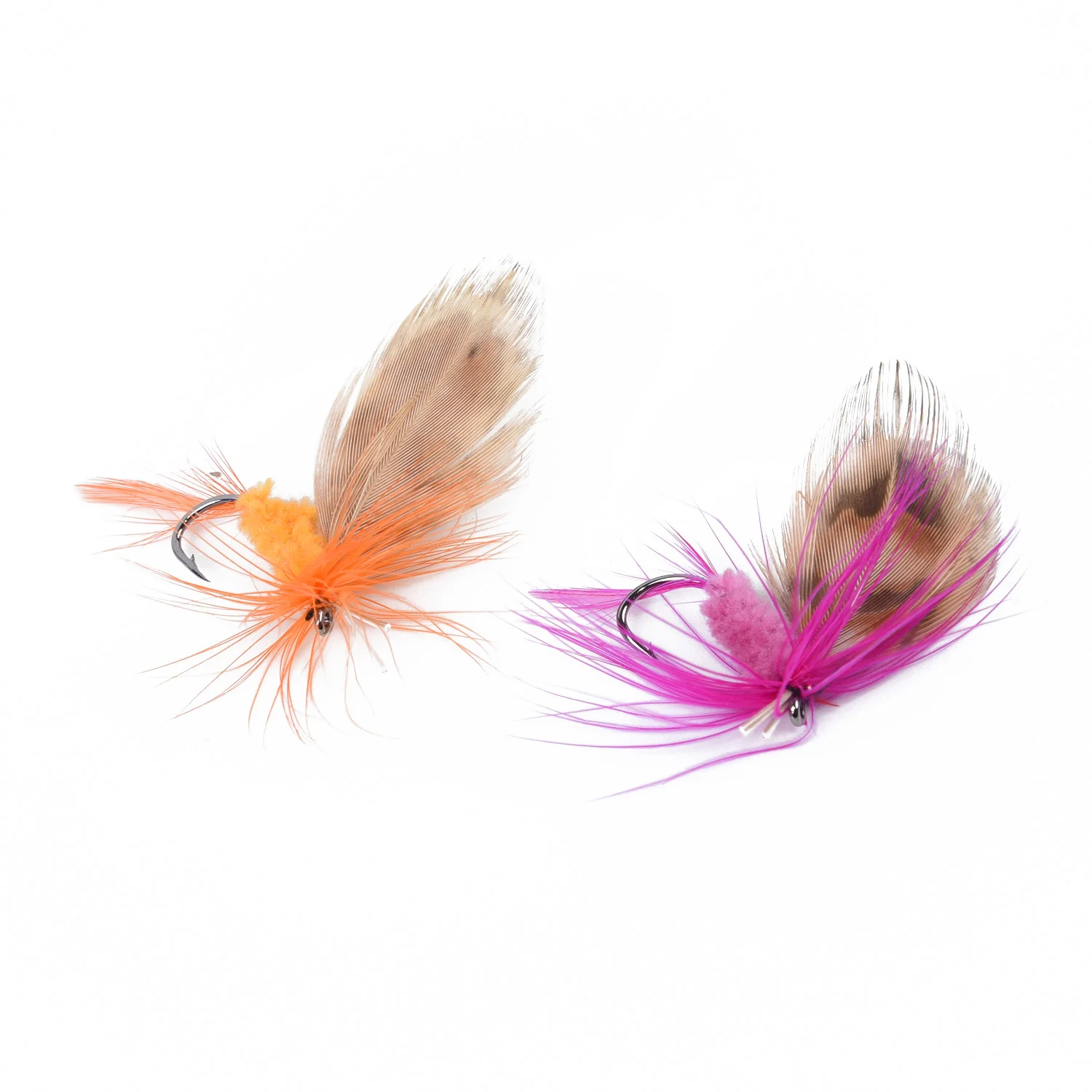 

12-piece Fishing Tackle Bait Bait Trout Artificial Bait Insect Bait Flying Worm Bait Sharpened Crank Hook Bait Fish