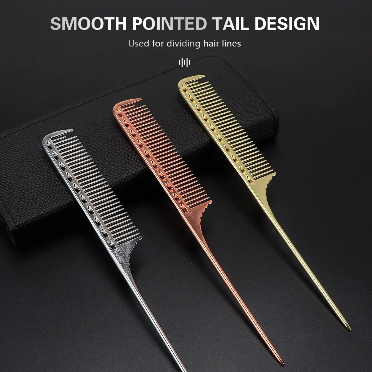 Профессиональная Антистатическая щетка для стрижки волос Barbershop Алюминиевые