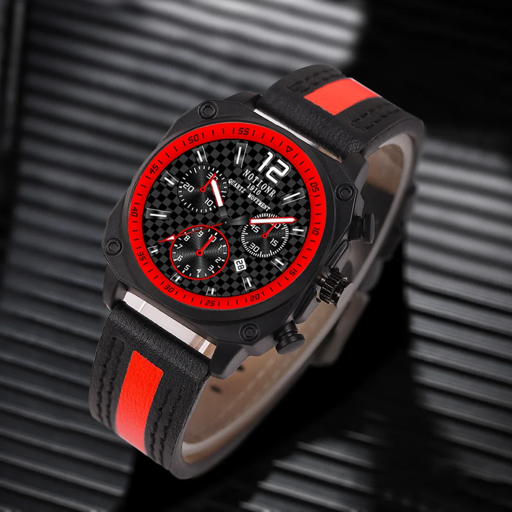 

Часы Conceptor Мужские кварцевые, спортивные водонепроницаемые, с кинетической энергией, с календарем, светящиеся