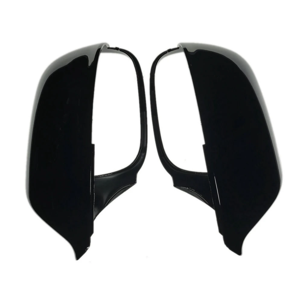 

Black for-Audi Q5 8R Q7 4L SQ5 Side Mirror Cover Caps 2009-2016 Door Wing Rearview Replace Glossy Shell Case