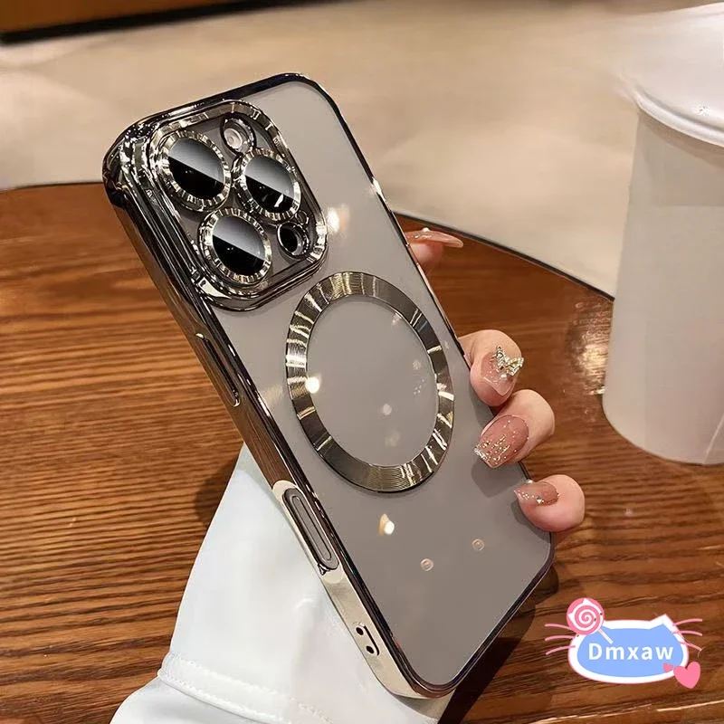 Для Vivo V50 V40 Lite Y300 Pro 5G Y56 Y55 Y55t Y54s Y53t Y52 Y52s t1 Y52t Y51s Y50 Y30 Мягкий чехол с магнитным