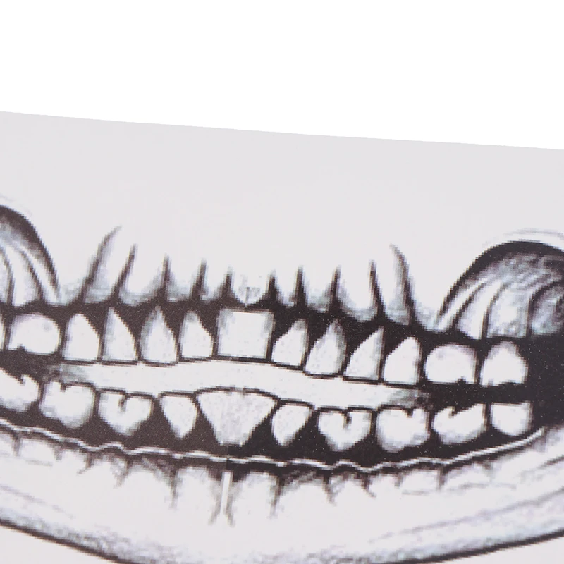 Временная татуировка макияж на Хэллоуин 1 лист страшный клоун брикет лицо тело