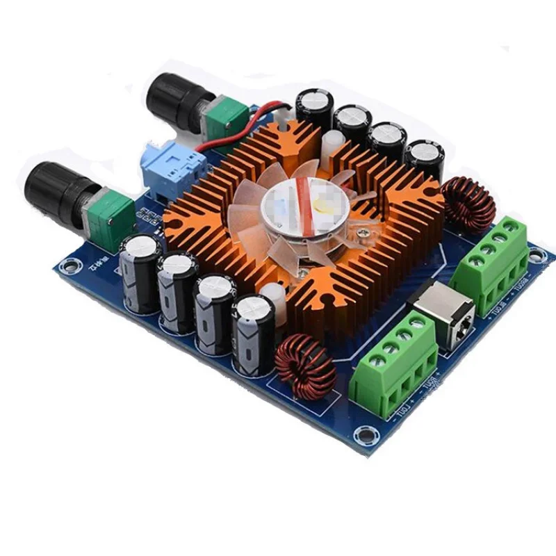 XH-A372 Мощный автомобильный усилитель TDA7850HD Цифровой гибридный мощности 4*50 Вт