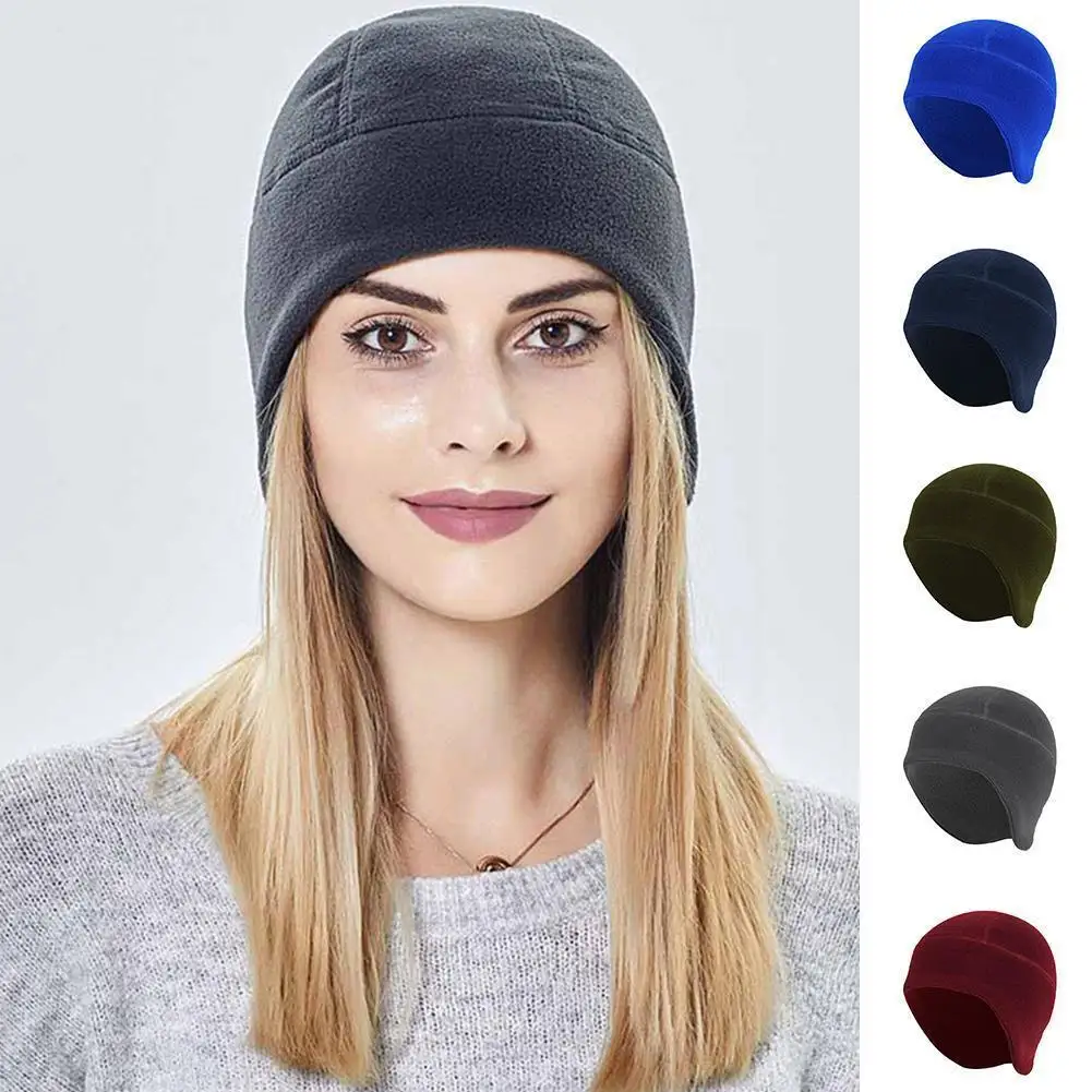 

New Outdoor Fleece Hat Men Women Winter Hat Tactical Military Camping Hat Hat Hunting Windproof Warm Fishing Cycling V8t3