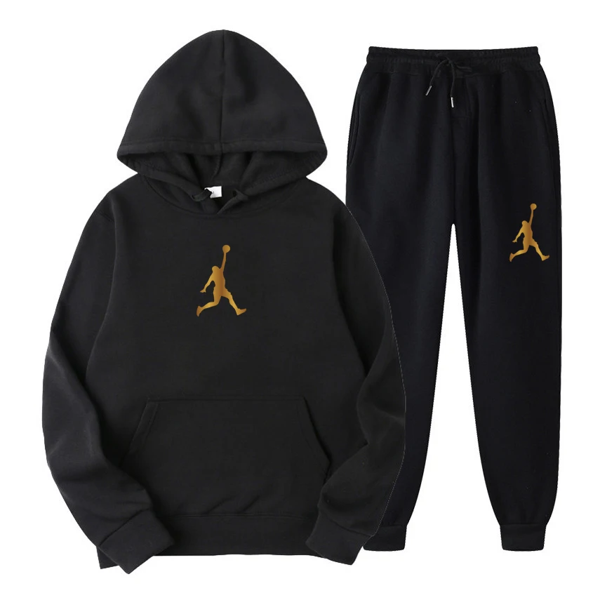 2022New Brand Winter Men Sets 2 Piece Hoodies+Running Pants Sport Suits Casual Men/Women Sweatshirts Tracksuit Hooded Sportswear new hoodies pants tracksuits men two piece suits graphics design sweatshirts sets women 2019 winter fleece warm brand streetwear